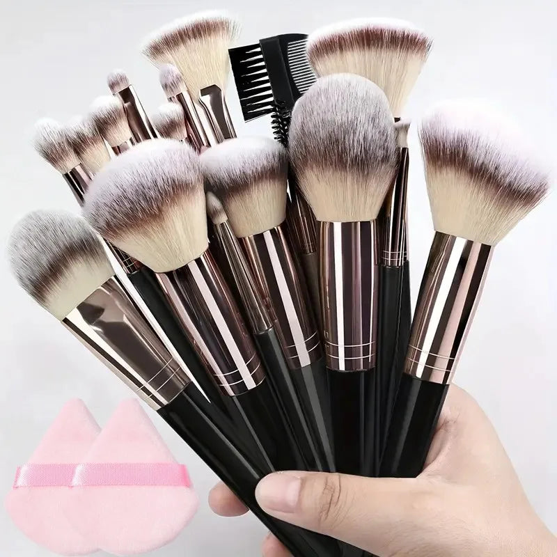 Professional 3-20PCS Makeup Brushes Set