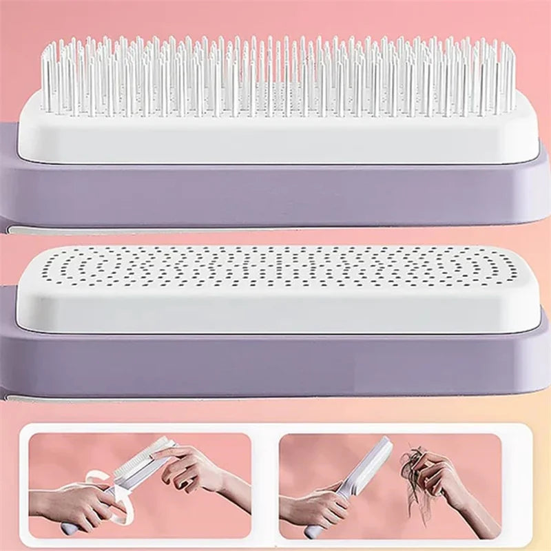 Self Cleaning Hair Brush