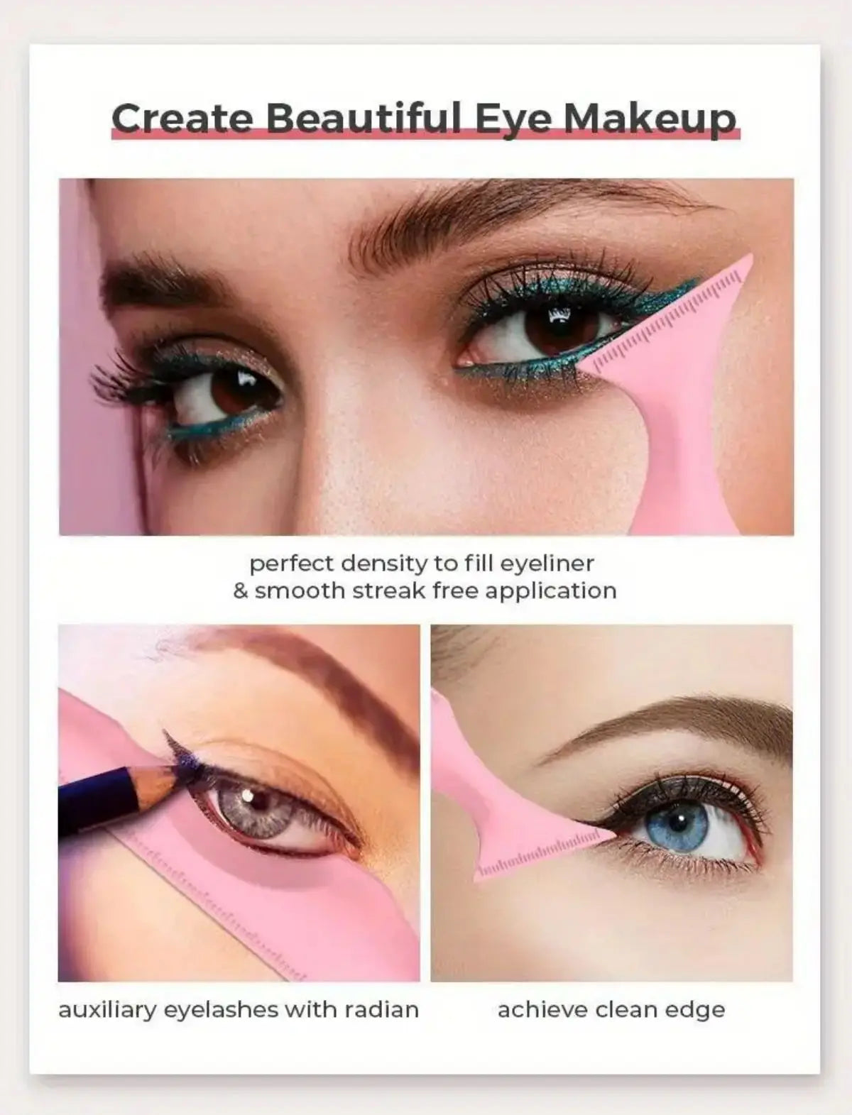 Eyeliner Stencils Ruler